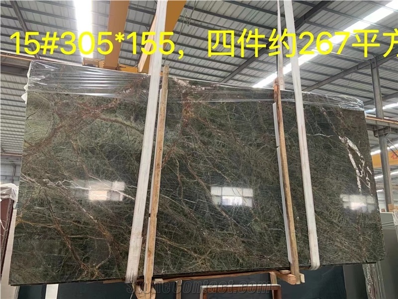 Rainforest Green Bidazar Green Fancy Radhika Green Slab