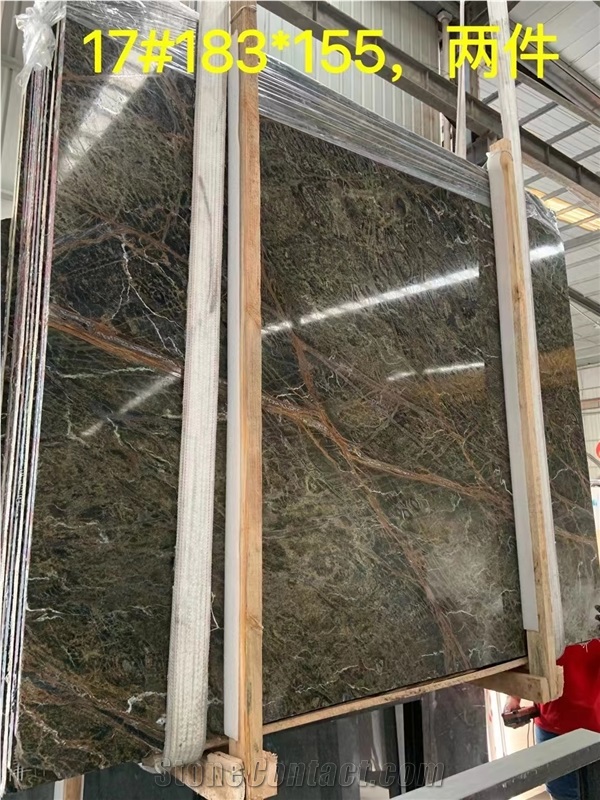 Rainforest Green Bidazar Green Fancy Radhika Green Slab
