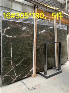 Serata Marble, Rainforest Green Fancy Bidaser Green Marmol Serata Marble, Rainforest Green Fancy Bidaser Green Marmol