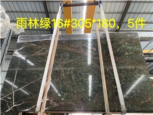 Serata Marble, Rainforest Green Fancy Bidaser Green Marmol