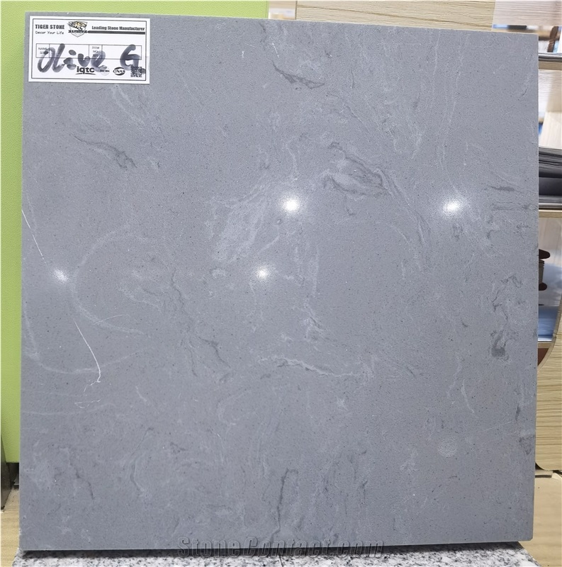 Artificial Marble Olive Grey Quartz