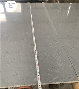 Artificial Marble Olive Grey Quartz
