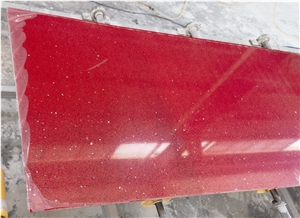 Cuarzo Red Quartz Slabs