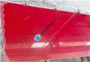 Cuarzo Red Quartz Slabs