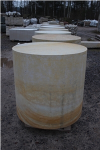 Beige Sandstone Columns