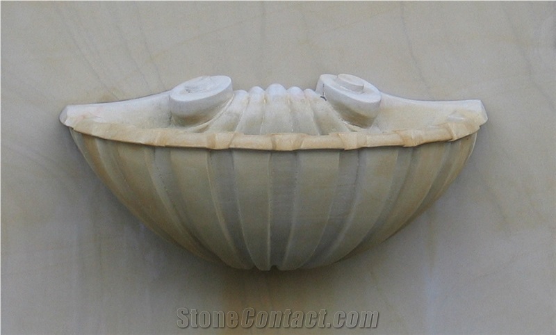 Beige Sandstone Fountains & Sculptures