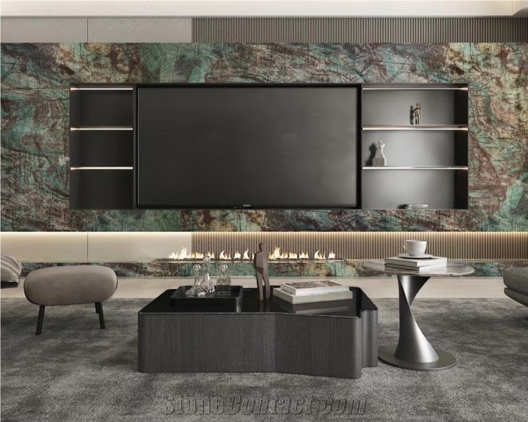 Blue Velvet Quartzite Stone Slabs