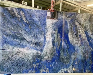 Chinese Factory Supplier New Arrival Blue Granite Slab