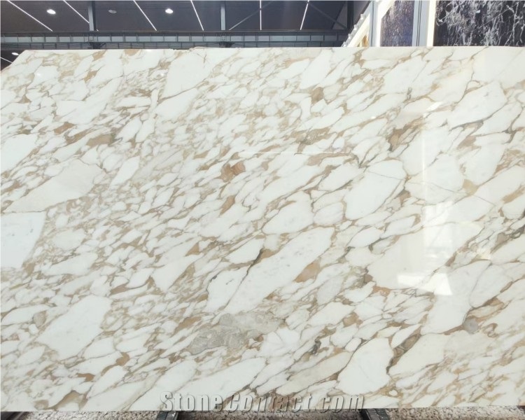 Hot White Natural Stone Calacatta Gold Marble Countertop