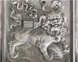Large Carved Natural Stone Sculpture Taoism LAO ZI