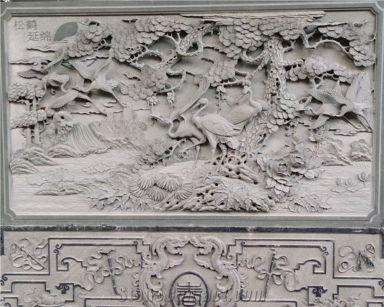 Large Carved Natural Stone Sculpture Taoism LAO ZI