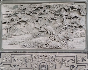 Large Carved Natural Stone Sculpture Taoism LAO ZI