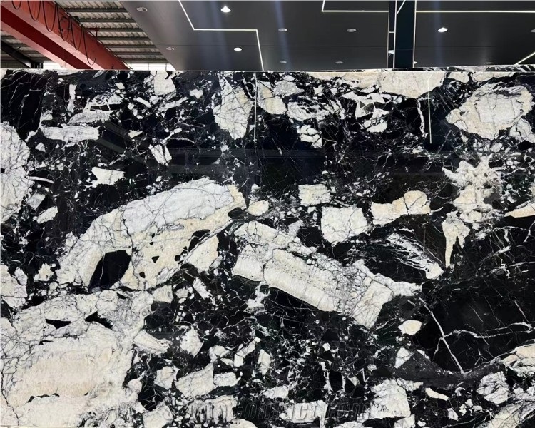 Napoleon Black Natural Marble Stone Slab Tiles Table Top