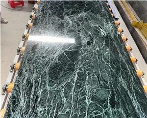 Polished Green Marble Natural Stone Coffee Table Tea Table