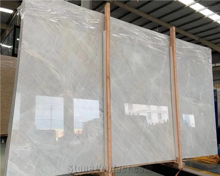 Van Gogh Grey Marble Natural Stone Slab