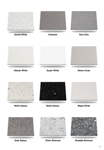 Jet Black-1 Quartz Slabs Pure Black Artificial Stone Tiles