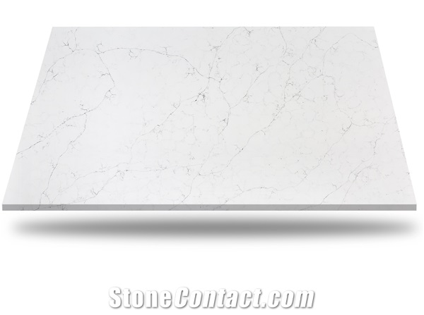 Sakura Quartz Slabs Engineered Stone Cut To Size Tiles