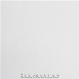 Snow White Quartz Slabs Pure White Quartz Stone Tiles