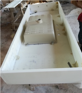 Nano Glass Bathroom Tops, Crystallized Glass Vanity Tops
