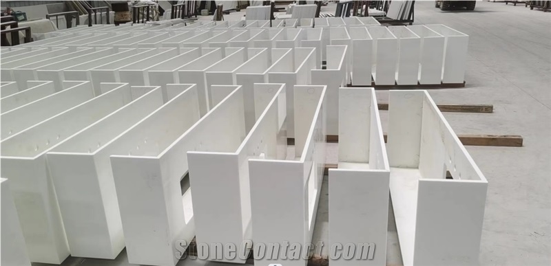 Nano Glass Bathroom Tops, Crystallized Glass Vanity Tops