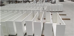 Nano Glass Bathroom Tops, Crystallized Glass Vanity Tops