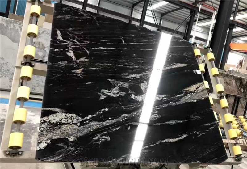 Sky Falls Granite Slab Polished