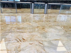 Van Gogh Quartzite Slab Polished, Van Gogh Gold Quartzite