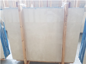 Baiyulan Beige Marble Slabs, Burdur Beige, Light Burdur Beige