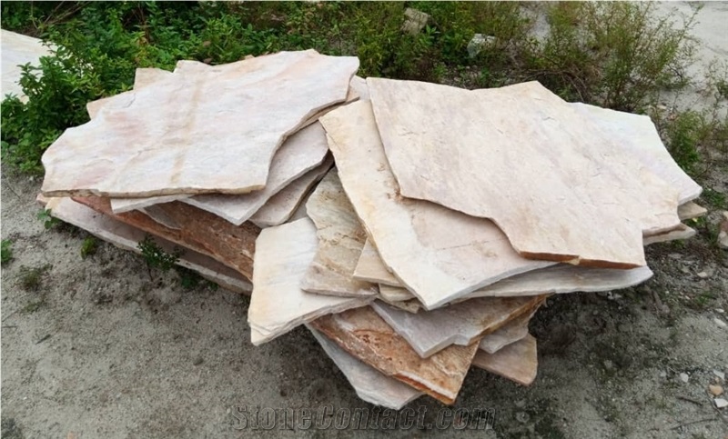 Multicolor Quartzite Landscaping Flagstone
