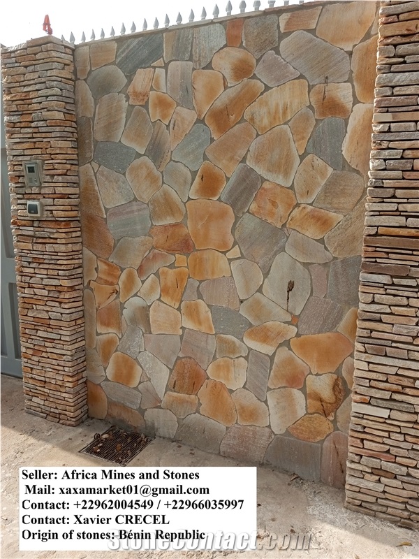 Multicolor Quartzite Landscaping Flagstone