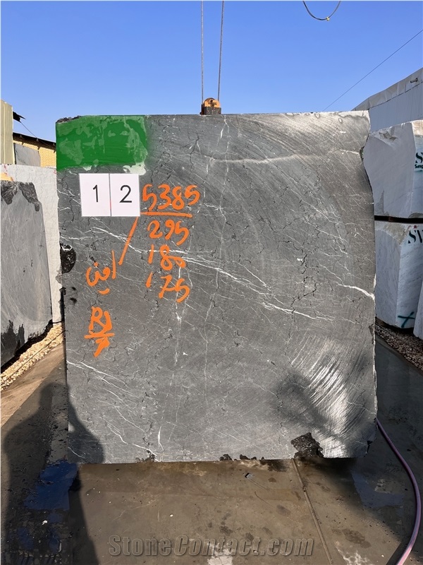 Nero Marquina Persian Black Marble Block