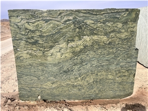Picasso Green Granite Block (Iran, Persian) Picasso Green Granite Block (Iran, Persian)