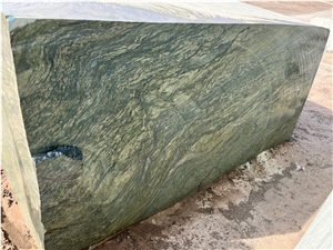 Picasso Green Granite Block (Iran, Persian)
