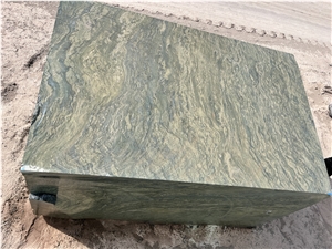 Picasso Green Granite Block (Iran, Persian)