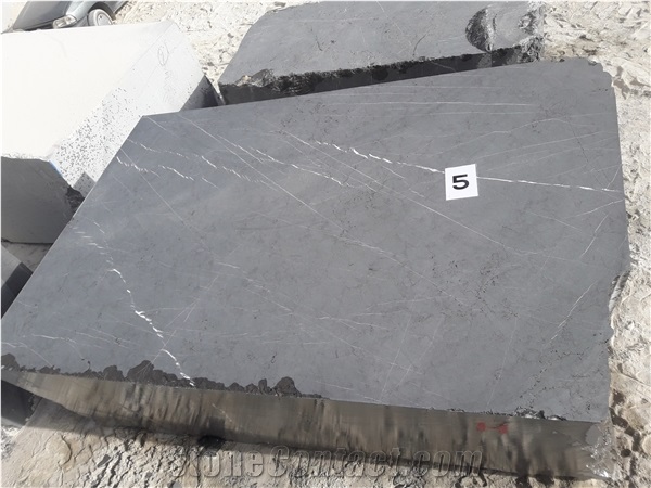 Pietra Grey Marble Block (Persian ,Iran)