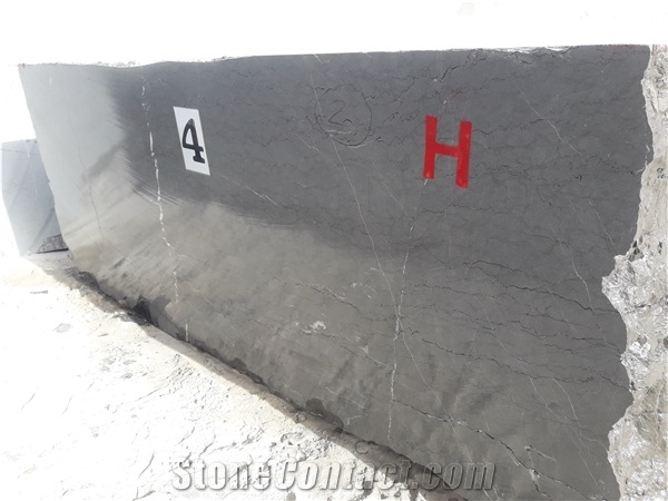 Pietra Grey Marble Block (Persian ,Iran)