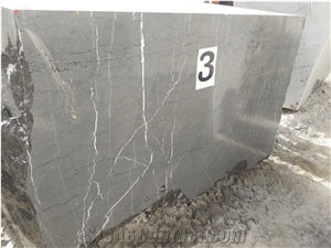 Pietra Grey Marble Block (Persian ,Iran)