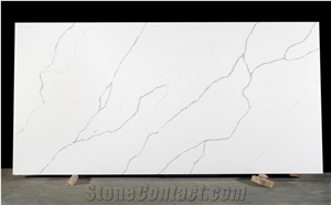 Artificial Stone Calacatta White Quartz Slab
