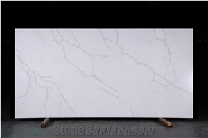 Artificial Stone Calacatta White Quartz Slab