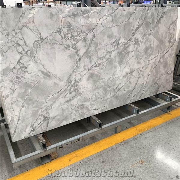 Cobico Grey Porcelain Slabs Floor Tiles Interior Decorative