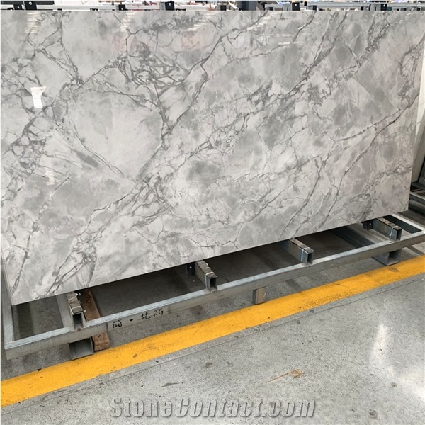 Cobico Grey Porcelain Slabs Floor Tiles Interior Decorative
