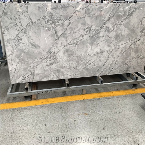 Cobico Grey Porcelain Slabs Floor Tiles Interior Decorative