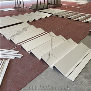 Customized Sintered Stone Stairs Interior Spiral Stairs