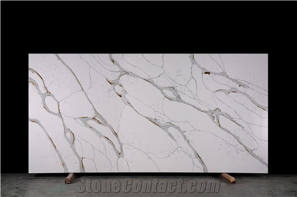 Factory Supplier Artificial Quartz Stone Slab For Wall Floor