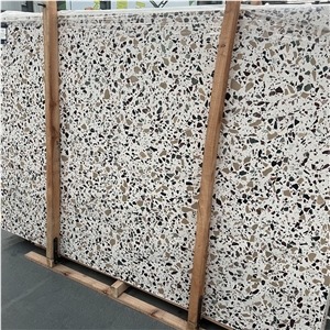 Good Quality Interior Design Artificial Terrazzo Stone Slab