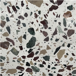 Good Quality Interior Design Artificial Terrazzo Stone Slab