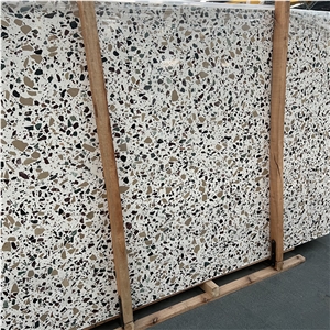 Good Quality Interior Design Artificial Terrazzo Stone Slab