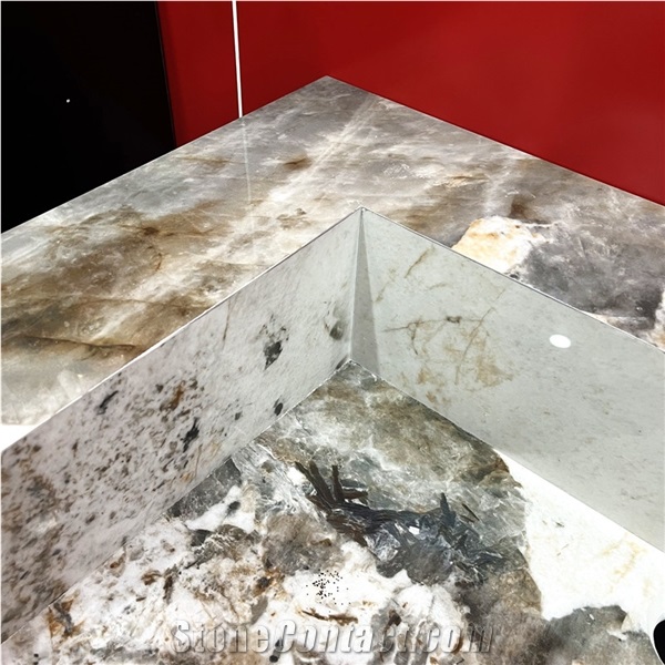 Hot Sales Bathroom Vanity Cabinet Sets Luxury Sintered Stone