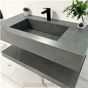 Hotel Home Hse Modern Honed Sintered Stone Bathroom Vanity