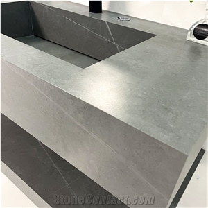 Hotel Home Hse Modern Honed Sintered Stone Bathroom Vanity